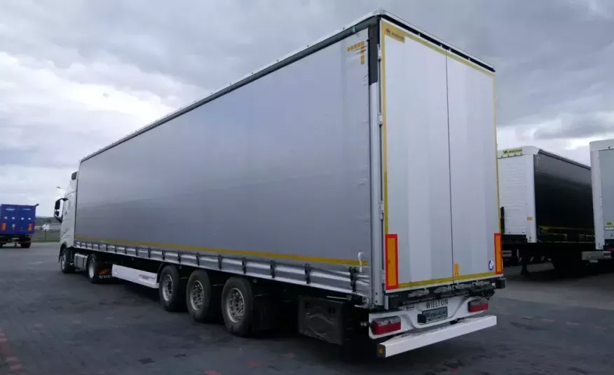 Volvo FH 500 / XXL / LOW DECK / NOWE - 2023 R + WIELTON / MEGA / NOWA / OŚ PODNOSZONA / zdjęcie 