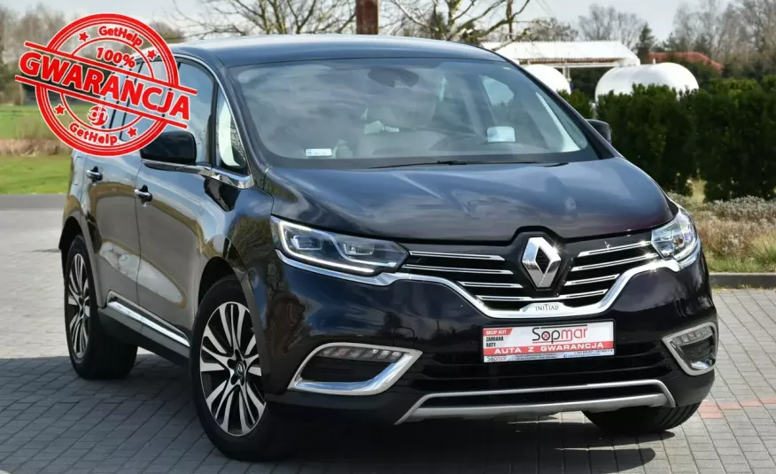 Renault Espace 4Control 1.8TCe 224KM Automat 2017. SALON Initiale Paris FV23 7os. Ful zdjęcie 