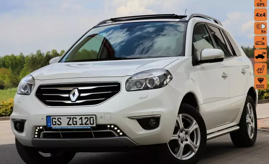 Renault Koleos 150KM Kamera Bose Webasto Panorama Lift Mega Mega FULL 4x4 Niemcy zdjęcie 