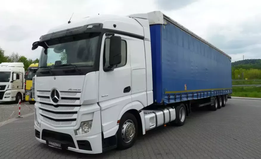 Mercedes ACTROS + KOGEL FIRANKA / ZESTAW MEGA / / zdjęcie 