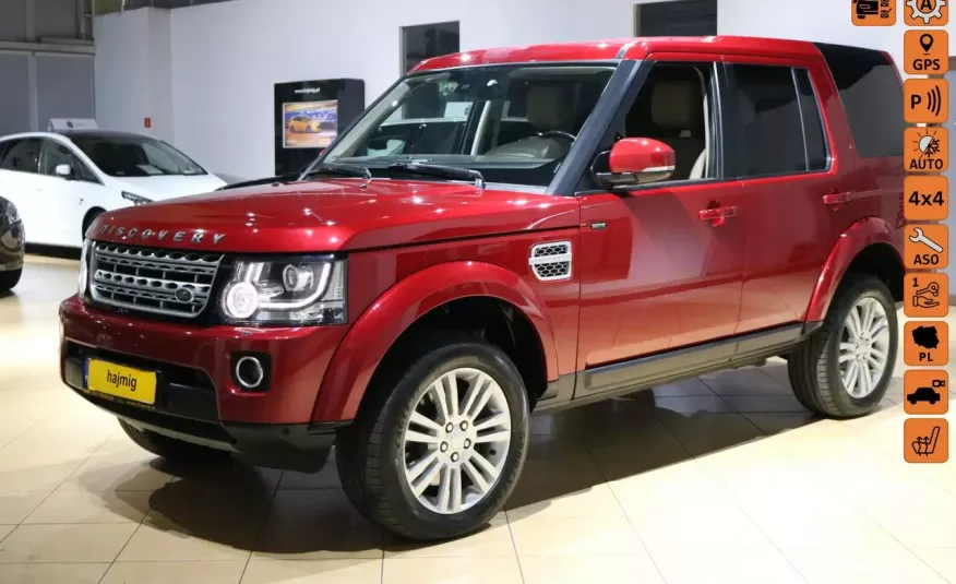 Land Rover Discovery IV 3.0 SD V6 HSE EU6 Salon PL , Faktura 23% VAT zdjęcie 