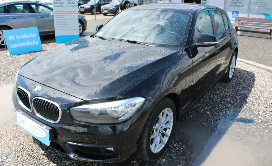 BMW 116 F-Vat, Salon Polska, Gwarancja, I-właściciel, Czarny zdjęcie 