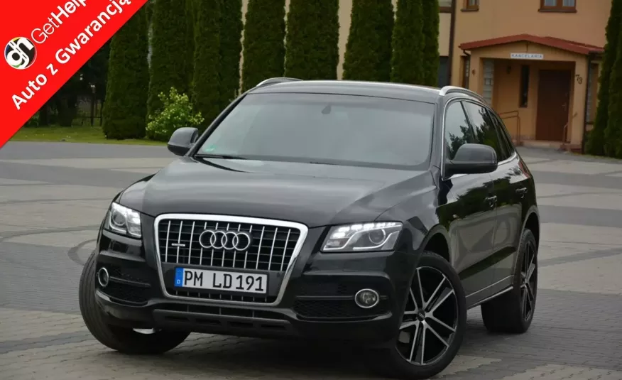 Audi Q5 2.0TDI(170KM) 2xS-Line Xenon Navi Led Skóry Czarny podsufitka Alu20 zdjęcie 