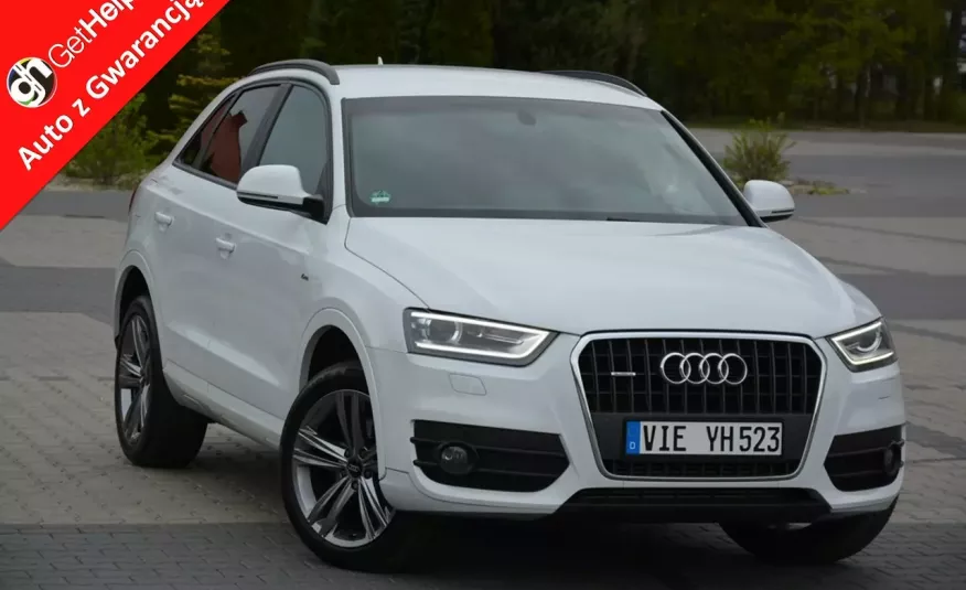 Audi Q3 2.0TDI(177KM)*Biała Perła S-Line*Bi*Xenon*Quattro*Skóry Alu 18" zdjęcie 