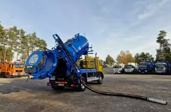 Volvo WHALE WUKO do zbierania odpadów płynnych WUKO asenizacyjny separator beczka odpady czyszczenie kanalizacja