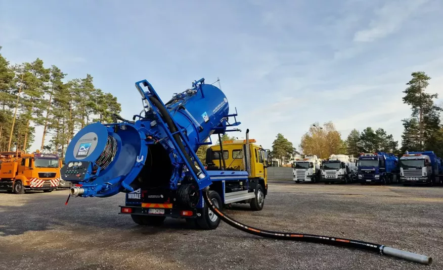 Volvo WHALE WUKO do zbierania odpadów płynnych WUKO asenizacyjny separator beczka odpady czyszczenie kanalizacja zdjęcie 21