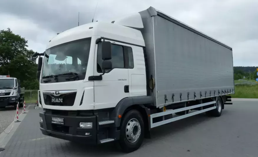 MAN TGM 18.250 / FIRANKA 9.05 m / EURO 6 / ACC / zdjęcie 