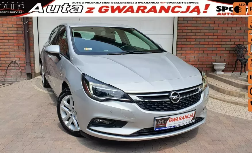 Opel Astra 1.4 TURBO Enjoy Salon PL, serwis ASO, F.vat 23% LED, Bezwypadkowy, ASO zdjęcie 