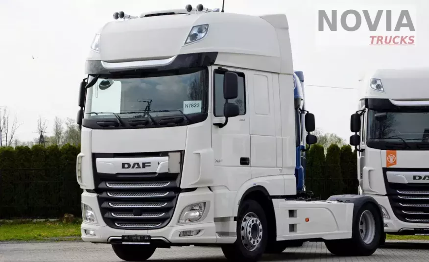 DAF XF 480 ZF INTARDER | KLIMA POSTOJOWA | TRĄBY | FULL LED | MONITOR OSI zdjęcie 