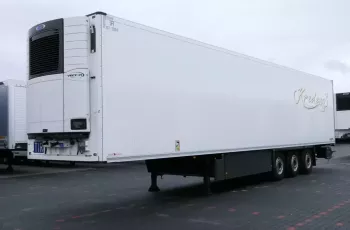Schmitz CHŁODNIA / CARRIER VECTOR 1550 / PALECIARA / OŚ PODNOSOZNA / 2018 ROK /