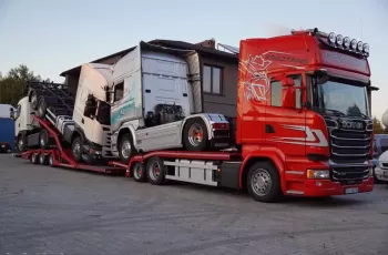 Scania Scania R450 autotransporter do ciągników ciężarowych gs meppel fvg rolfo