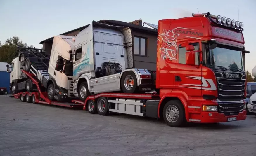 Scania R450 autotransporter do ciągników ciężarowych gs meppel fvg rolfo zdjęcie 