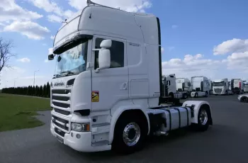 Scania R 580 / V8 / TOPLINE / RETARDER / I-PARK COOL / NAVI / SKÓRY / EURO 6 /