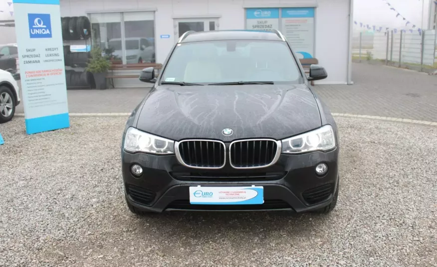 BMW X3 F-Vat, Gwarancja, Salon Polska, X-Drive, ALU, jasna-Skóra, Automat zdjęcie 1