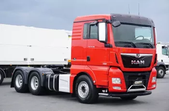 MAN TGX / 26.580 / 6 X 4 / ACC / EURO 6 / RETARDER / HYDRAULIKA