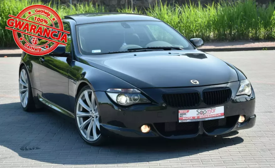 BMW 645 645Ci 4.4 V8 333KM Automat 2004r. Panorama AC Schnitzer Pakiet zdjęcie 