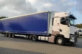 Renault Zestaw Gama T 480 High / Krone Firana Mega