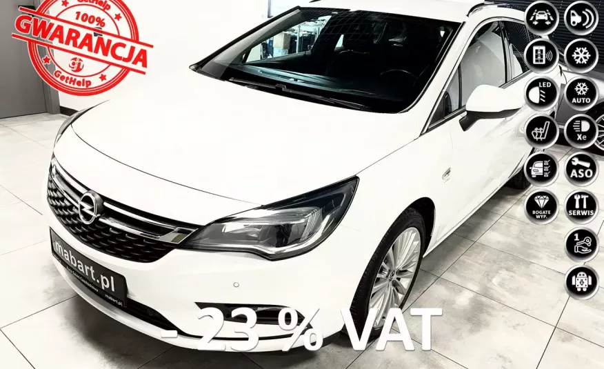Opel Astra 1.6CDTi 136KM Innovation COSMO Klimatronic NAVI KeyLessGo Led FAKTURA zdjęcie 