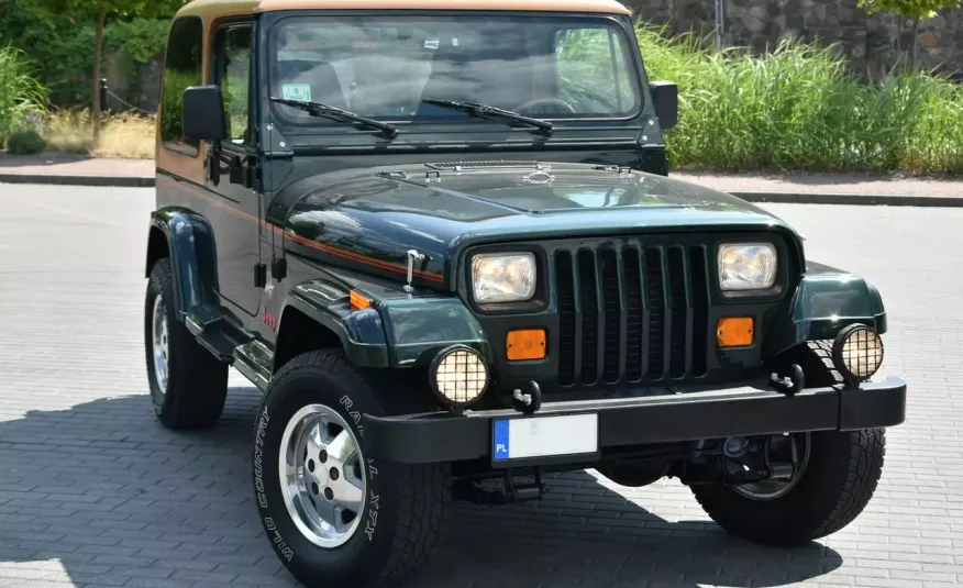 Jeep Wrangler YJ Sahara 4.0 170KM AUTOMAT 1995r. Klima Hardtop 4x4 zdjęcie 