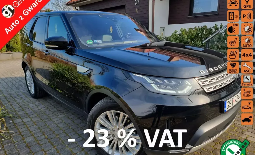 Land Rover Discovery Digital Zegary 100% Bezwypadkowy Vat 23%HSE LUXURY zdjęcie 