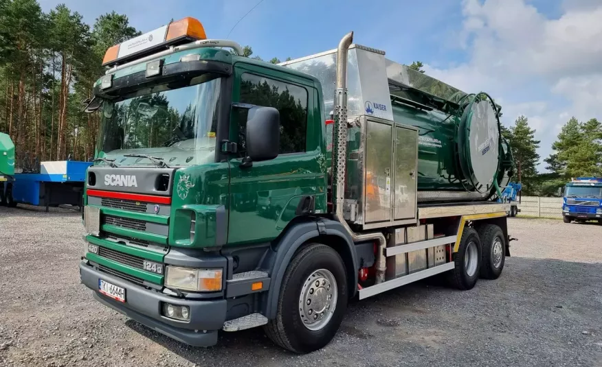 Scania WUKO KAISER EUR-MARK ADR DO CZYSZCZENIA KANAŁÓW WUKO asenizacyjny separator beczka odpady czyszczenie kanalizacja zdjęcie 2