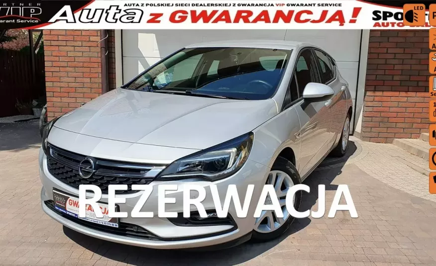 Opel Astra 1.4 TURBO Enjoy Salon PL, serwis ASO, F.vat 23% LED, Bezwypadkowy, ASO zdjęcie 