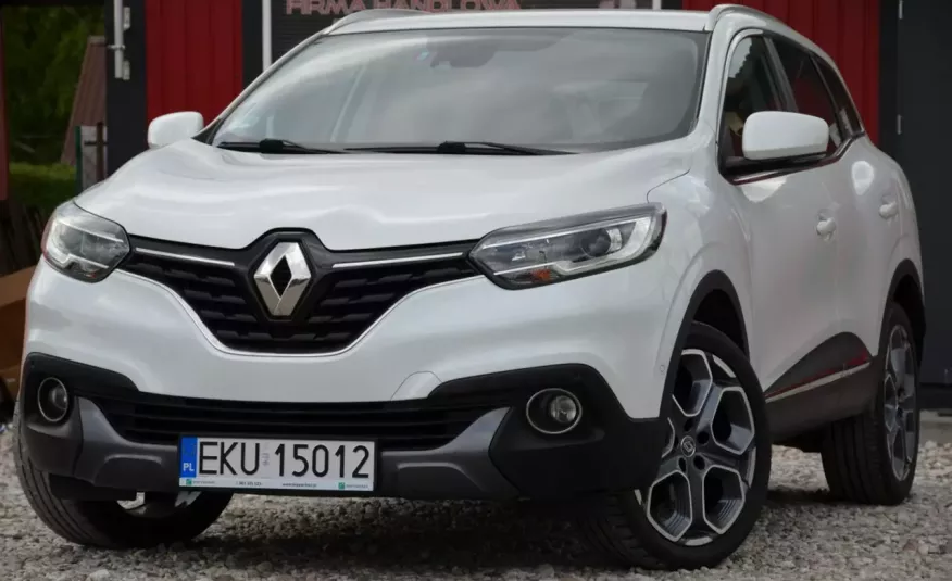 Renault Kadjar Biały Zarejestrowany Serwis Navi Kamera Skóra LED 2xParktronik zdjęcie 