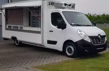Renault Master SKLEP BAR FOODTRUCK KONTENER NISKOPODŁOGOWY AUTOSKLEP KLIMA AGREGAT