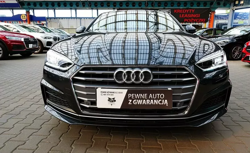 Audi A5 3Lata GWARANCJA 1wł Kraj Bezwypad 40TFSI Automat SKÓRA S-Line FV23% 4x2 zdjęcie 