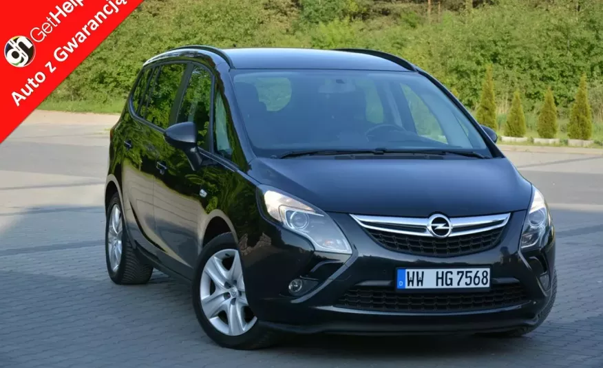 Opel Zafira 1.4T(120KM)_Duża Navi 2xParktronic Grzana Kierownica z Niemiec zdjęcie 