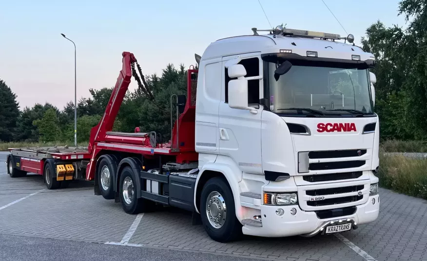 R580 scania v8 2018 ABSETZER BRAMOWIEc perfekcyjny stan pełna opcja zdjęcie 