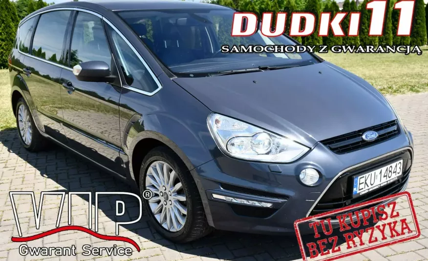 Ford S-Max 2.0TDCI 7 Foteli, Convers+, Navi, Tempomat, Skóry, GWARANCJA zdjęcie 