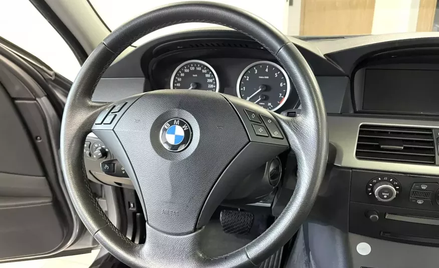 BMW 525 525i 218KM + GAZ LPG Tempomat Skóry Xenon Navi Professional Panorama zdjęcie 8