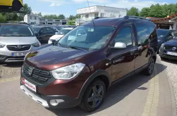 Dacia Dokker Wersja Stepway Najbogatsza wersja Auto bezwypadkowe stan perfekcyjny