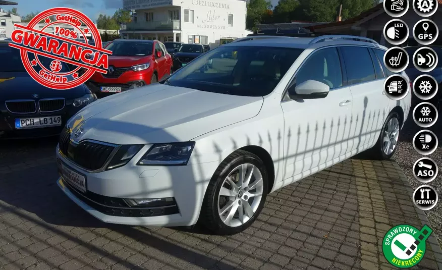 Skoda Octavia 2.0TDI 150KM Klimatronic Pół Skórzana Nawigacja DSG Książka Serwisowa zdjęcie 