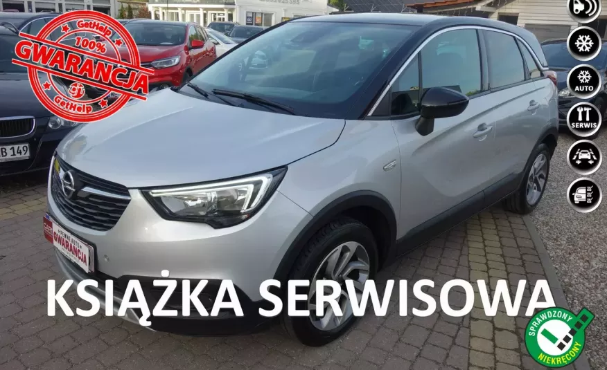 Opel Crossland X 1.6CDTI 99km Klimatronic Alufelgi Książka Serwis Led Hak Zamiana zdjęcie 