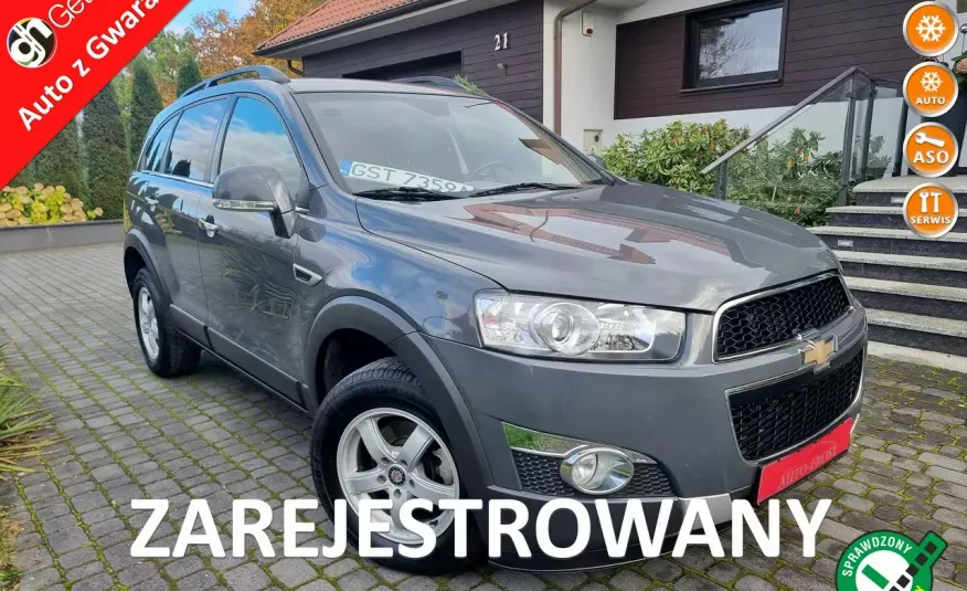 Chevrolet Captiva 7 Osobowy 131 Tys .Km. Zarejestrowany Klimatyzacja Alu zdjęcie 