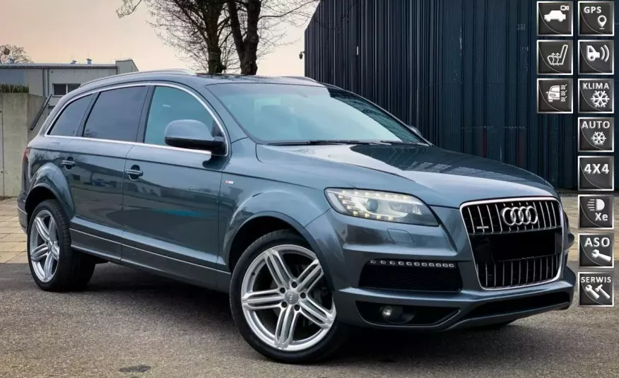 Audi Q7 S-line 3.0 TDI Quattro 7osób Faktura VAT 23% zdjęcie 