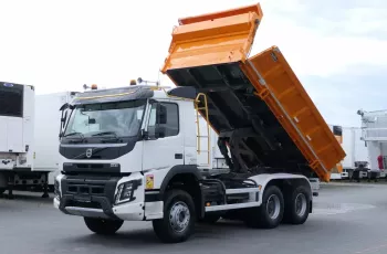 Volvo FMX 420 / 6X4 / 2 STR WYWROTKA / HYDROBURTA / EURO 6 /