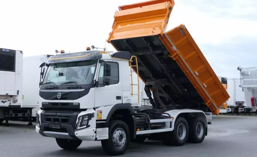 Volvo FMX 420 / 6X4 / 2 STR WYWROTKA / HYDROBURTA / EURO 6 / zdjęcie 