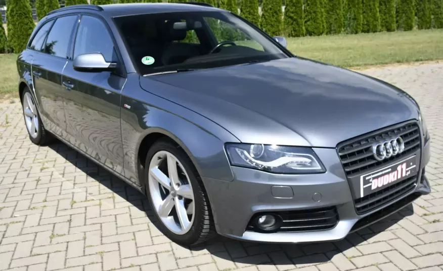 Audi A4 2.0TDI Xenon, Serwis, S-Line FULL, Navi, Hands-Free, Pół-Skóry, GWAR zdjęcie 