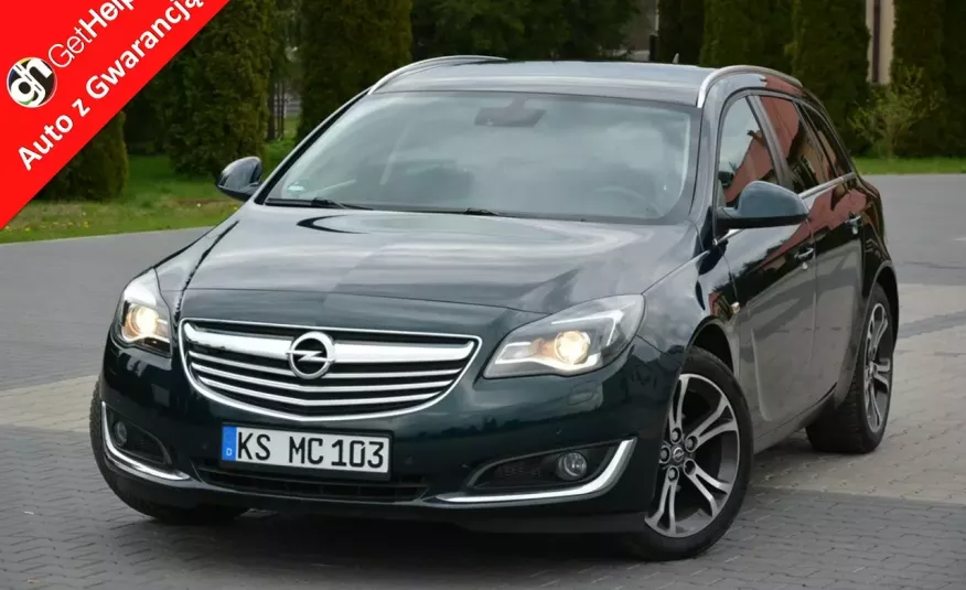 Opel Insignia 1.4T(140KM) 105tys.km Bls Navi Kamera Xenon Led Grzana Kierownica zdjęcie 