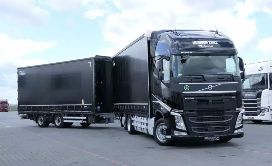 Volvo FH 460 / ZESTAW TANDEM PRZEJAZDOWY 120 M3 / 7.75 M + 7.75 M / I-PARK COOL / 2021 R / zdjęcie 
