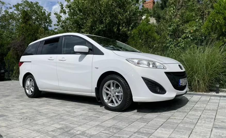 Mazda 5 7 osobowa Serwisowana w ASO mazdy Bezwypadkowa stan IDEALNY zdjęcie 