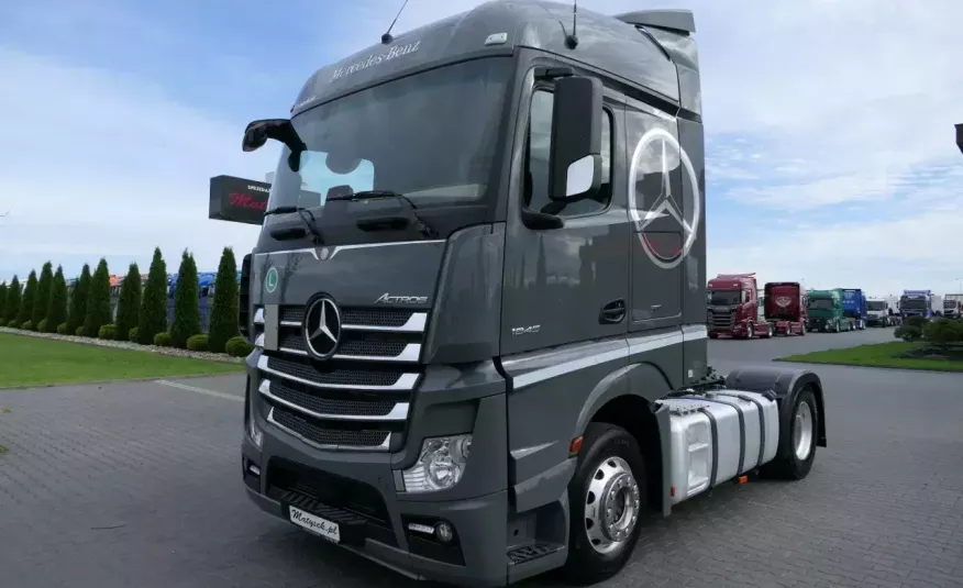 Mercedes ACTROS 1845 / STREAM SPACE / EURO 6 / 2017 R / zdjęcie 