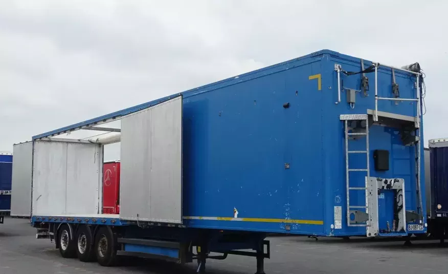 Schmitz RUCHOMA PODŁOGA / 91 M3 / OTWIERANE BOKI / WALKING FLOOR / zdjęcie 