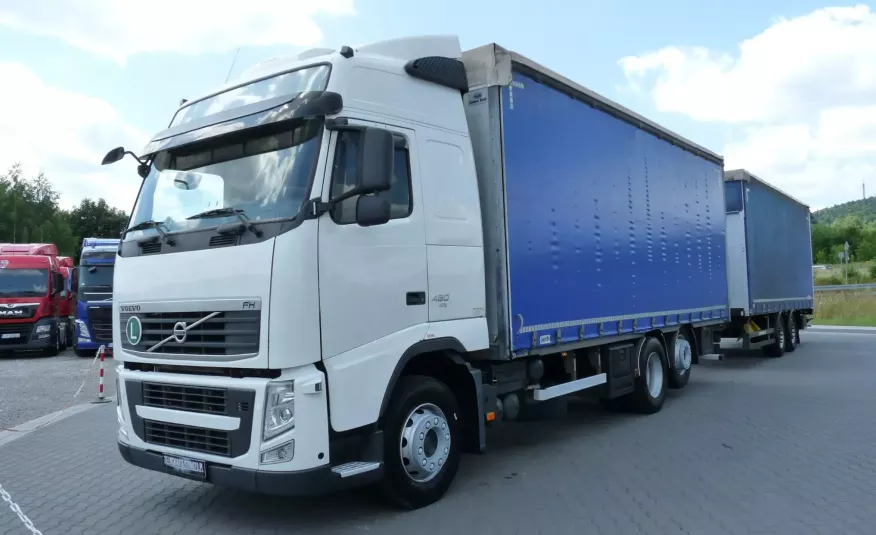 Volvo FH13 460 / EEV / ZESTAW TANDEM / FIRANKA / zdjęcie 