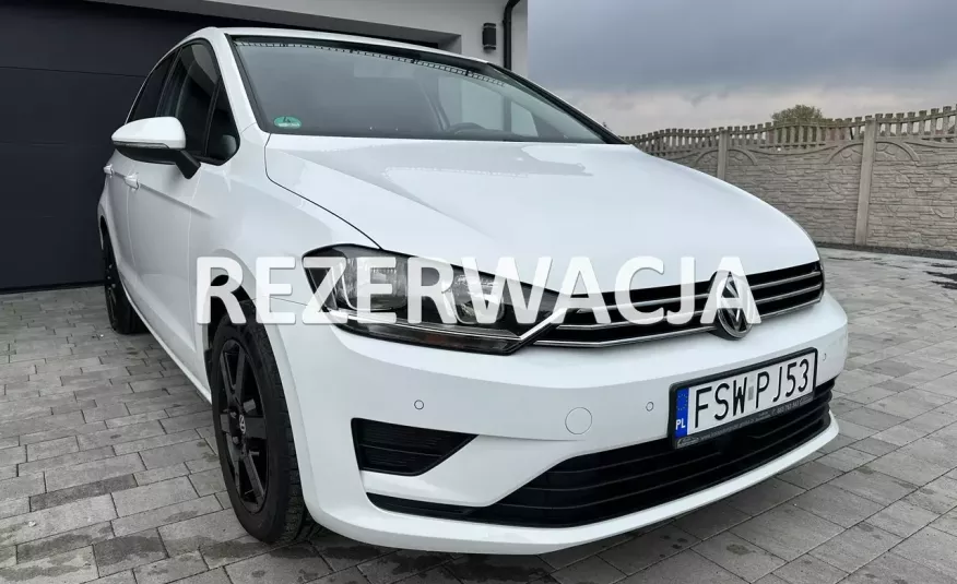 Volkswagen Golf Sportsvan Sportsvan 1.6 TDI 110KM Biały Rej PL Alufelgi Czujniki Gwarancja zdjęcie 