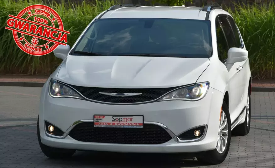 Chrysler Pacifica 3.6 V6 287KM GAZ 2018r. Touring L Skóra Kamera LED Konwersja EU Serwis zdjęcie 