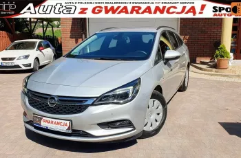 Opel Astra TYLKO 72 tys.km 1.4 TURBO Enjoy Salon PL, serwis ASO, F.vat 23% LED